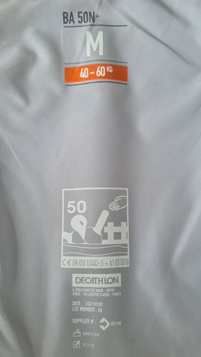 Kamizelka asekuracyjna Itiwit -model BA 50 N+