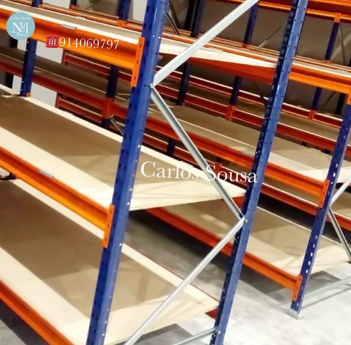 Racks picking Novas para carga ligeira 2000Ax2000Cx50P 3 níveis