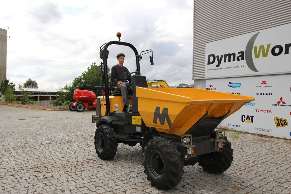 Dumper articulado Tração integral |Mecalac TA2sh | Dumper 2 Ton | Compacto | 1000 horas de garantia| 12 meses