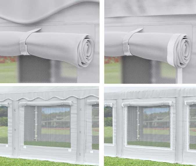 3x4x2m Namiot Imprezowy Altana Wiata Namiot handlowy DAS PE 240 SUMMER
