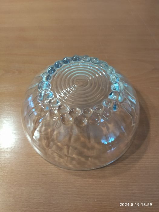Duża misa,salaterka szklane kulki