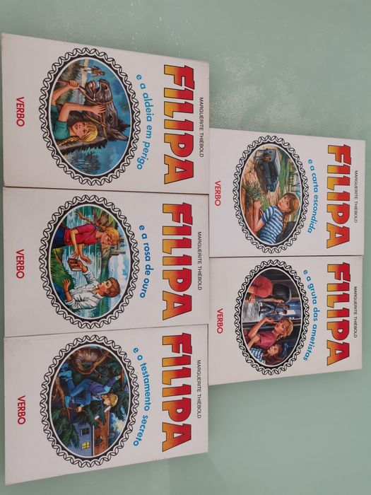 Livros Filipa - Verbo edição de 1988