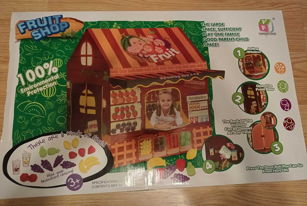 domek dla dzieci sklep warzywniak