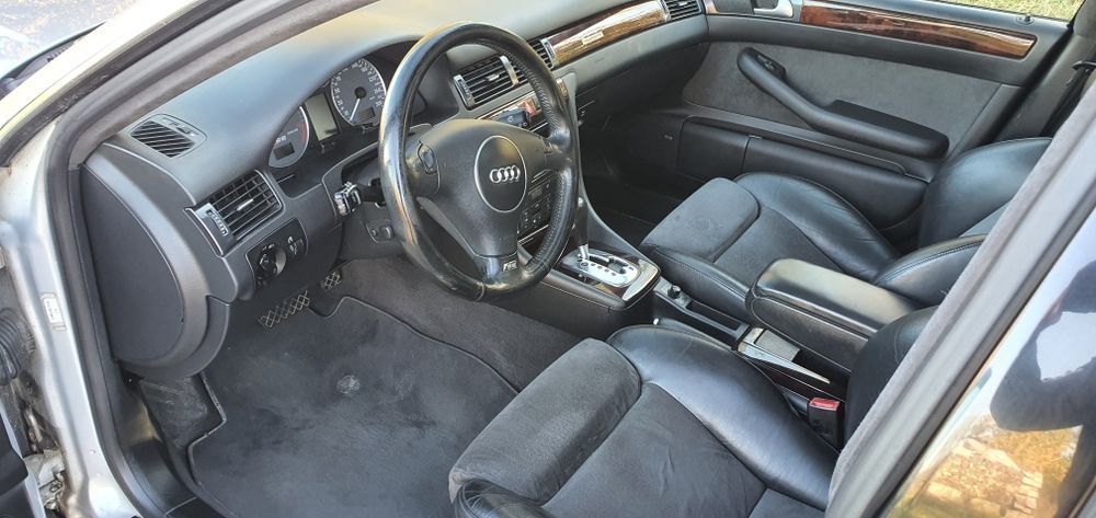 Audi s6 c5 4.2 2003  ANK recaro alkantara blask Gołdap
