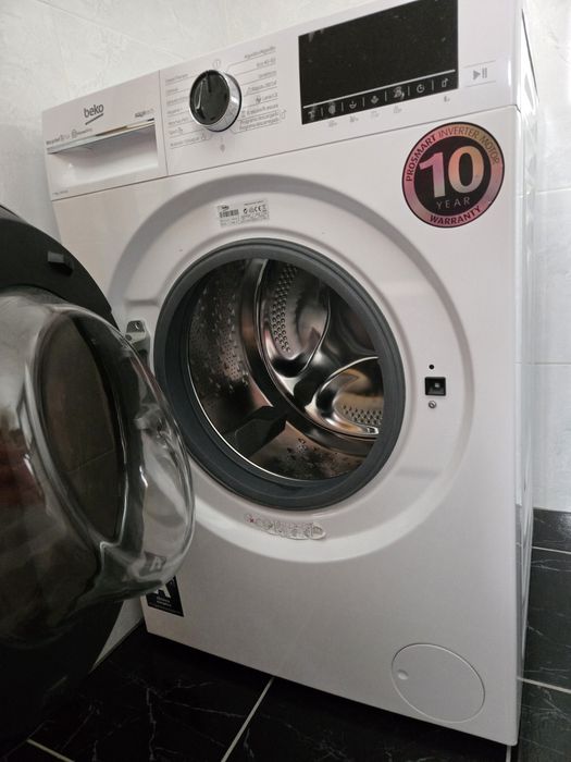 Máquina de Lavar Roupa Beko 9 kg AquaTech 1400 rpm – Excelente Estado