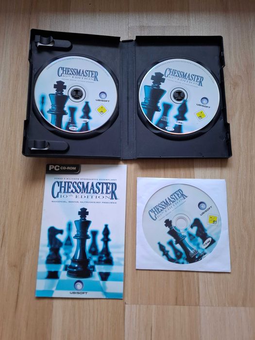 Chessmaster 10th Edition PC szachy – komplet z instrukcją i pudełkiem