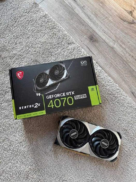 Karta graficzna RTX 4070 SUPER Ventus 2X MSI 12GB OC