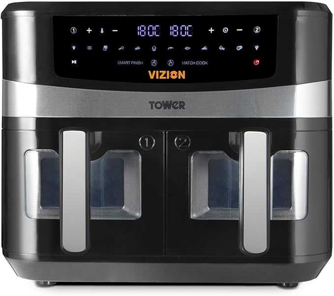 Tower T17100 Vortx Vizion 9L frytkownica powietrzna z cyfrowym panelem