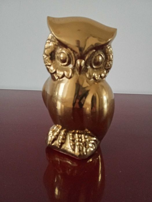 Сова латунна супер