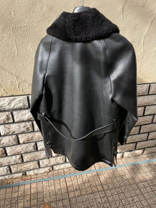 Casaco cabedal homem