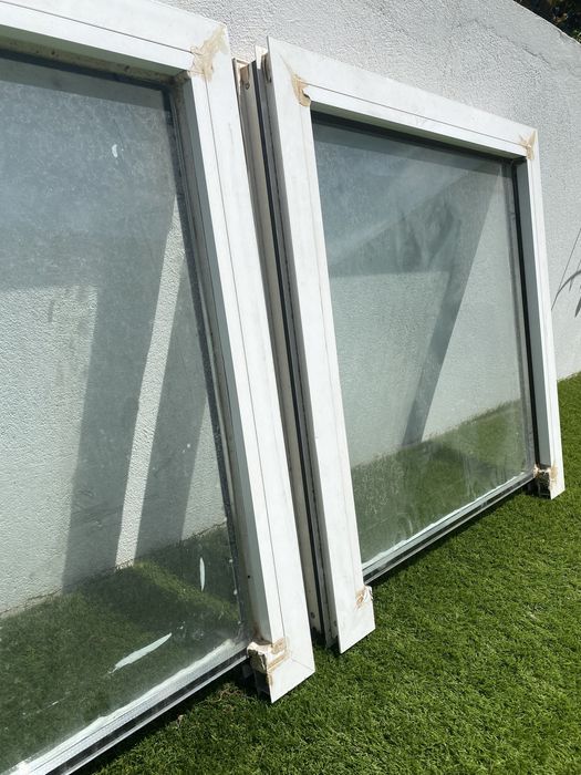 Janelas vidro duplo para abertura zenital