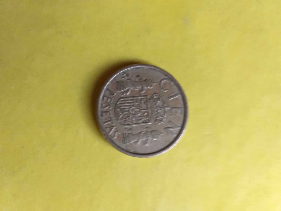 Moeda de 100 Pesetas de 1986
