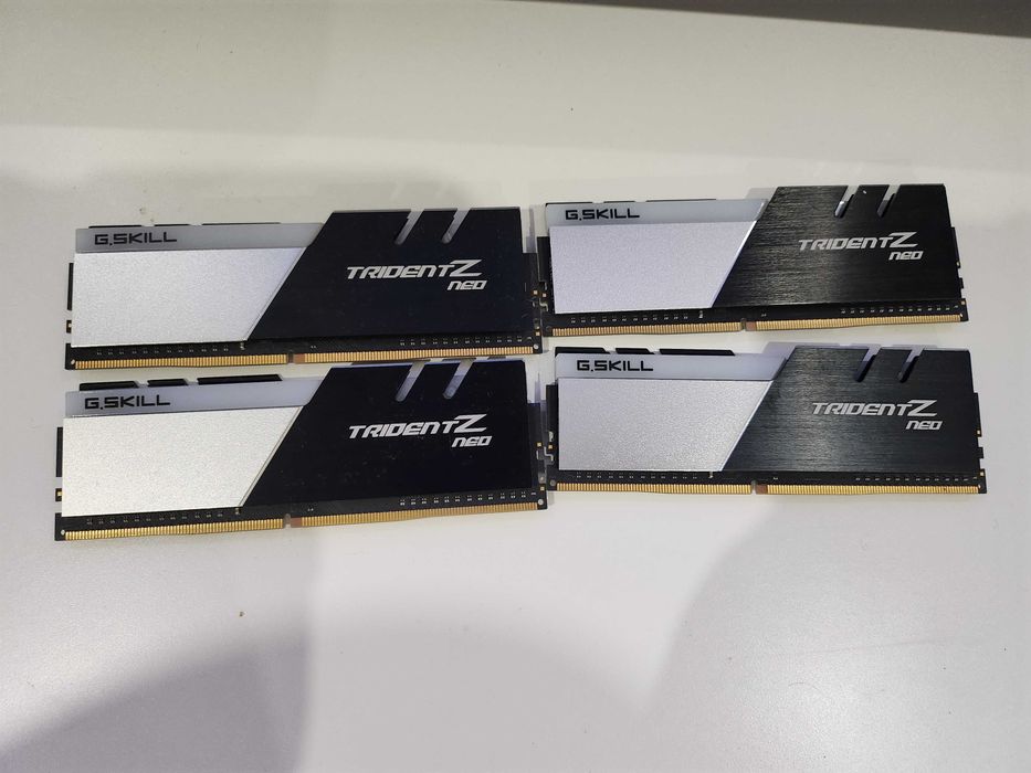 ram G.skill trident z Neo RGB (4x8gb) 32gb DDR4 -3200mhz cl14 preta