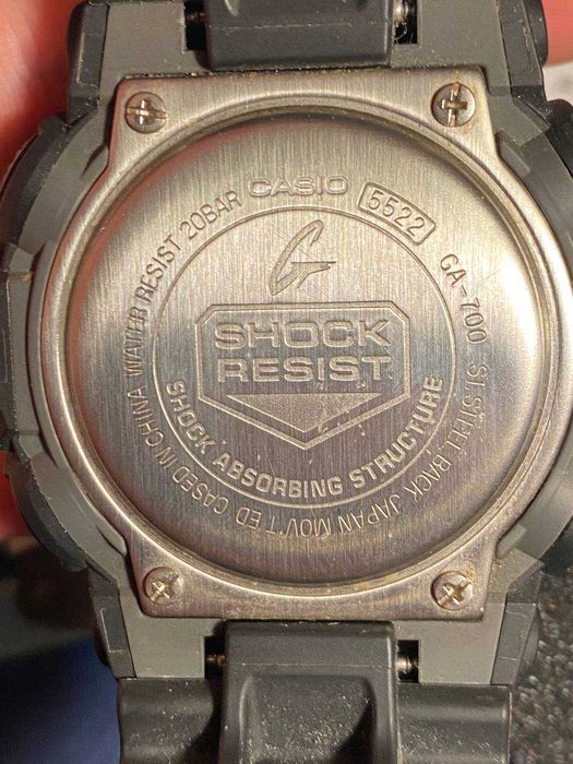 Casio G-Shock GA-700-1BER Full Set Stan Idealny