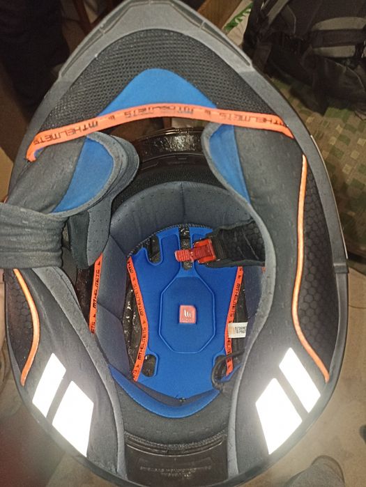 Прожам шолом MT revenge 2 s matt чорний матовий XL(61-62)маломірка(L)