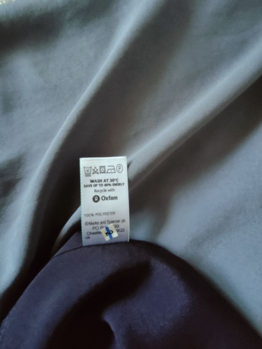 Letnia sukienka 42/44 Marks&Spencer z metką r.14 poliester