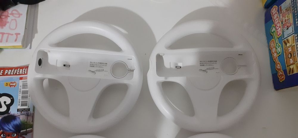 4 volantes  wii oficiais