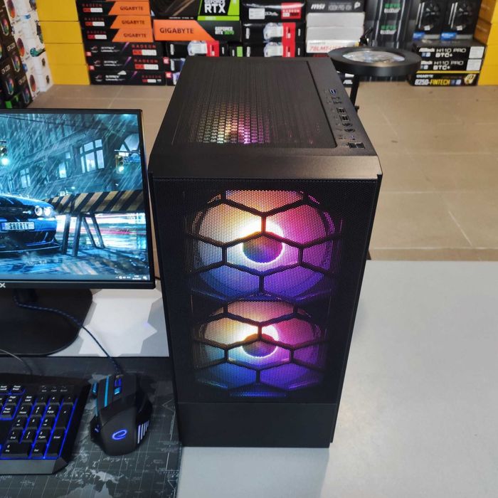 Компютер Новий Ryzen 5 3600, 16GB DDR4, Sapphire RX 580, SSD 512GB m2