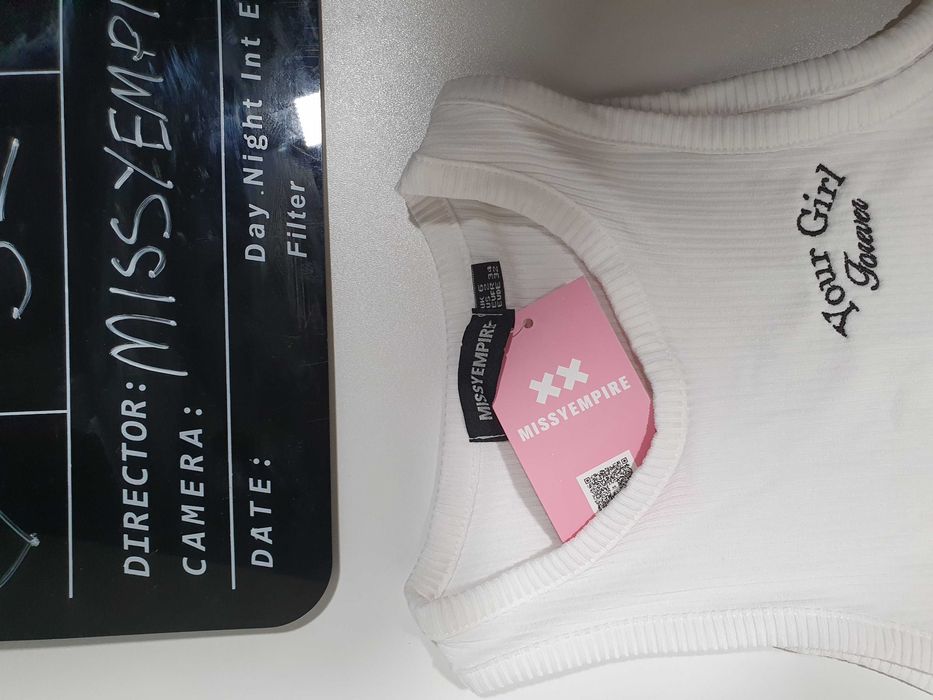 młodzieżowy crop top r 32