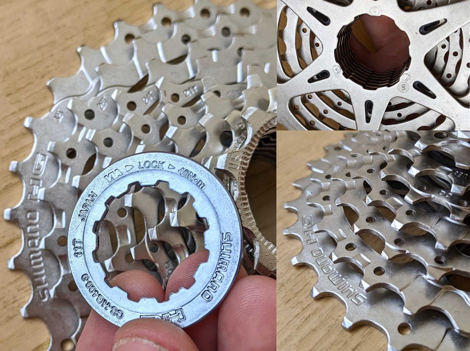 Кассета и трещетка Shimano 6-7-8-9-10-11-12 HG-200-400-41-4100-TZ500