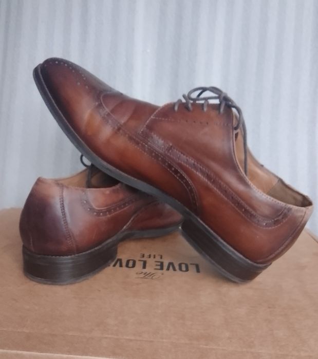 Pedro buty męskie skórzane 42