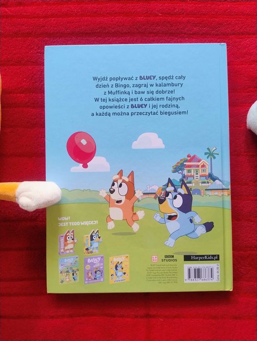 Bluey - Bajki 5 minut przed snem+ 2 maskotki