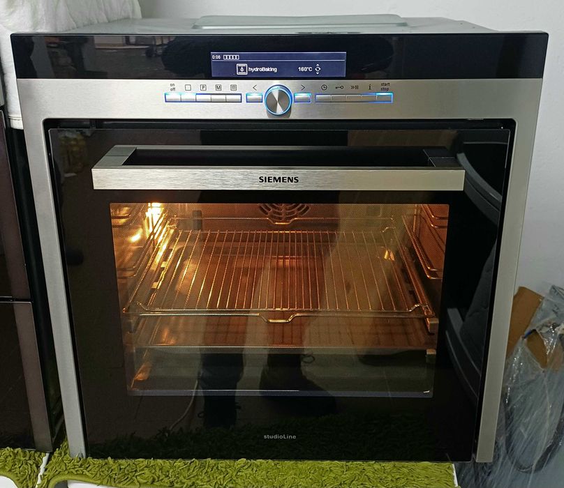 Siemens Сіменс HB78A4581 вбудована духовка, духова шафа самоочистка піроліз б/в, встраиваемая духовка духовой шкаф Сименс б/у с пиролизом