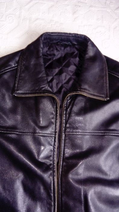 casaco em pele - como novos