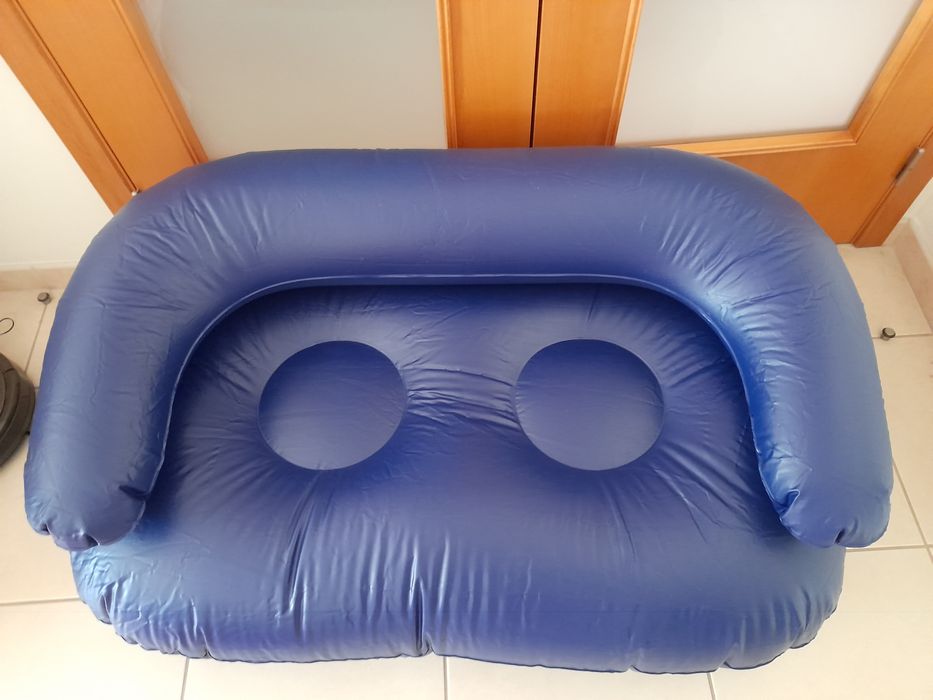 Colchão de ar duplo e sofá  Restform