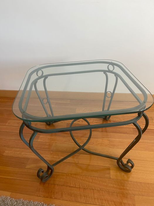 Mesa de vidro prática