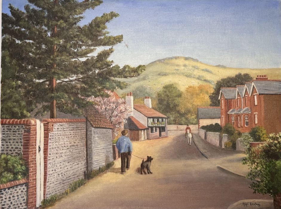Obraz – Nina Sexton, “Church Street Willingdon”