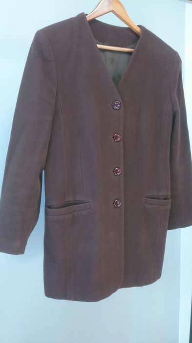 Wełniano-kaszmirowa marynarka r. 40