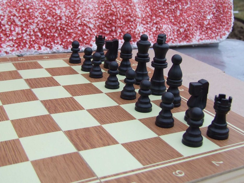 Шахматы шашки нарды, игровой набор 3в1/дерево/настольные/шахи