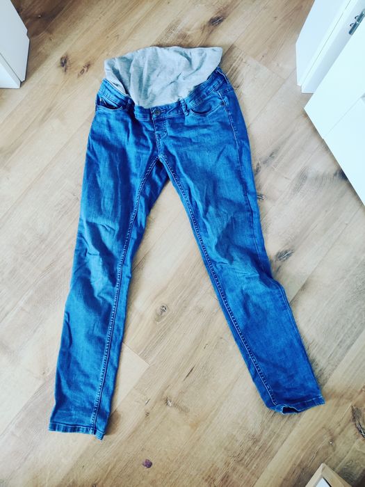 Dżinsy ciążowe 38