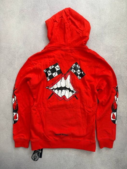 Chrome Hearts × Matty Boy Flames Hoodie S, M, L
