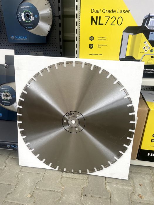 Tarcza diamentowa 700 mm NOZAR ,  SILKI , Cegły, Porotherm  700 mm