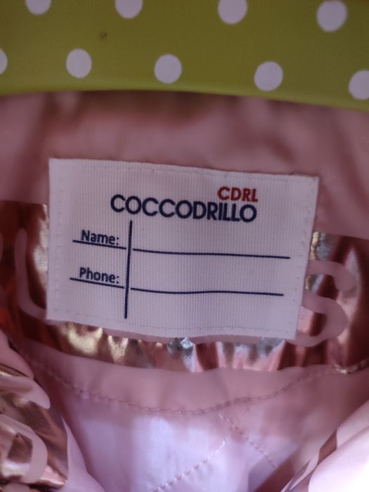 Kurtka wiosenna 116 Coccodrillo kurteczka z kapturem przejściowa