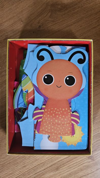 Puzzle xxl duże dla dzieic 1 - 4 lata motylek 29 elementów