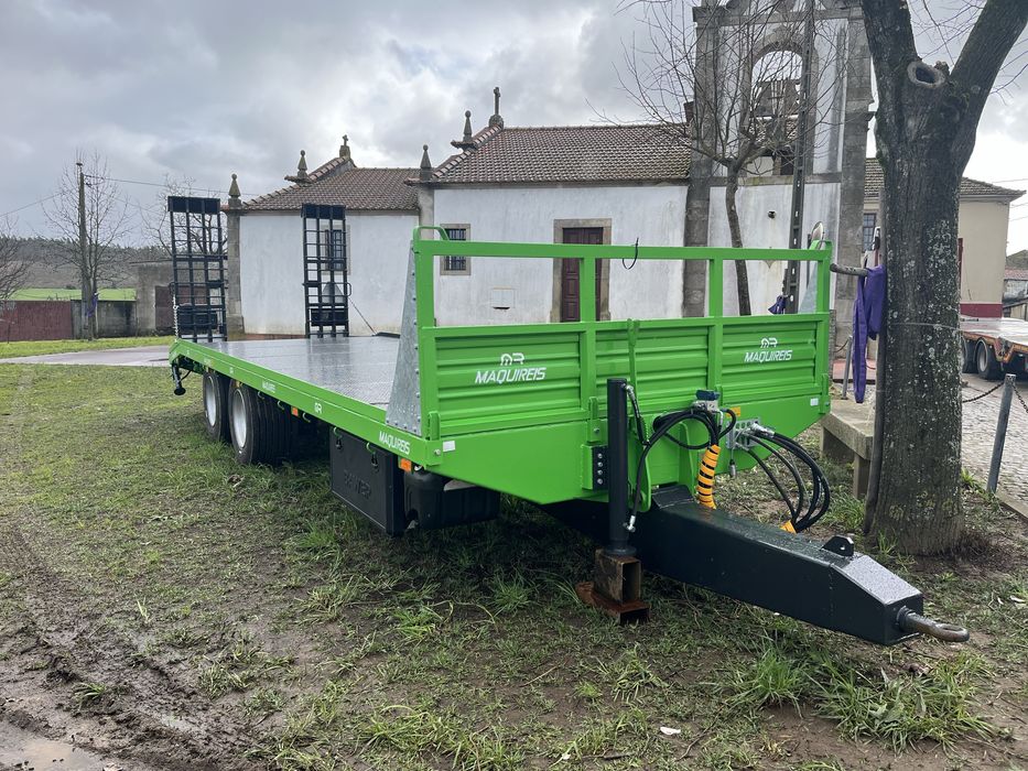 Reboque agricola porta maquinas 18t