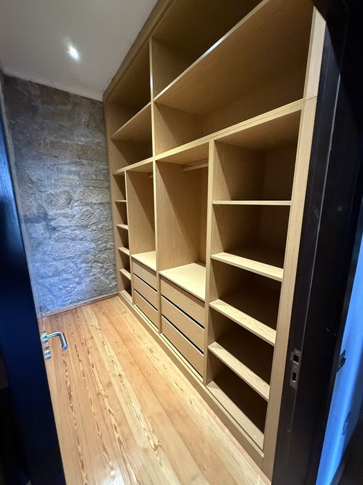 Closet com iluminacao led