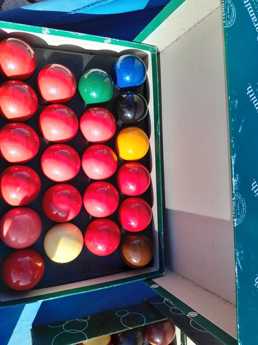 Bolas ARAMITH snooker bilhar 4 caixas