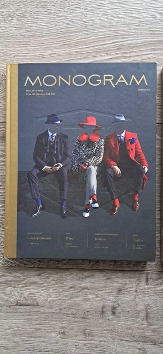 Zestaw Monogram miesiecznik x 3szt 2016 rok