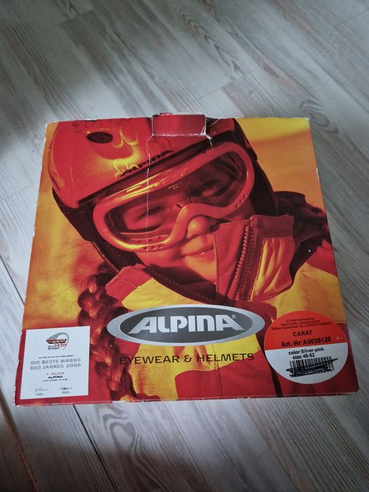 Nowy kask dziecięcy Alpina 48-52