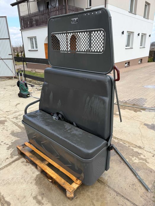 Kanapa tylna + przegroda Renault Mascott Furgon