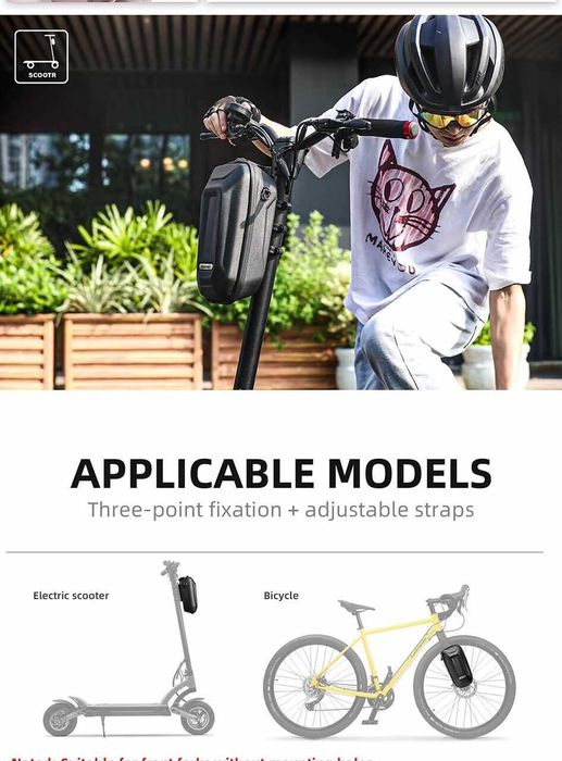 Bolsa Rhinowalk à Prova de Água para Trotinete