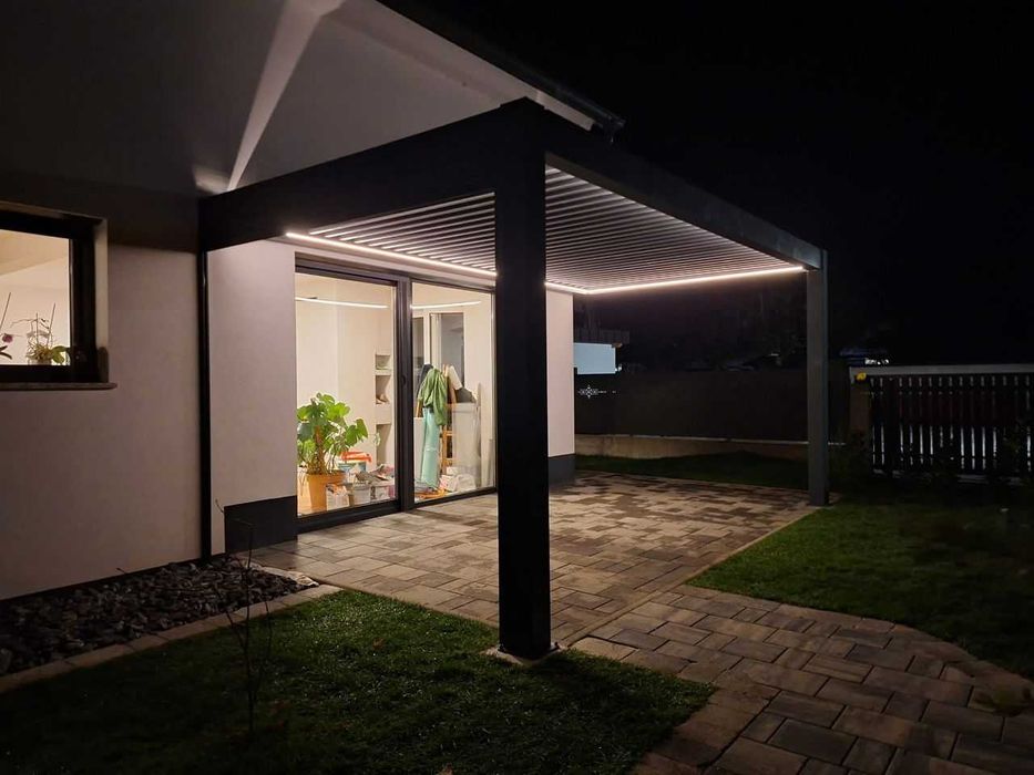 Pergola aluminiowa, ogrodowa, zadaszenie tarasu, carport