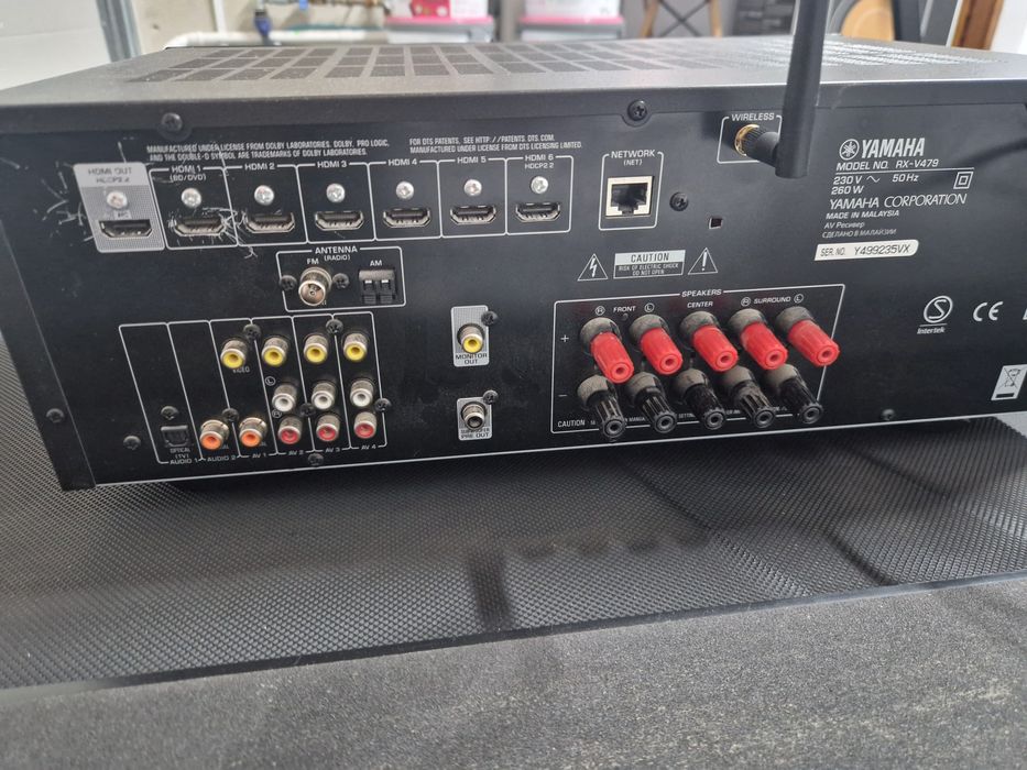 Amplituner yamaha rx-v479 cena ostateczna