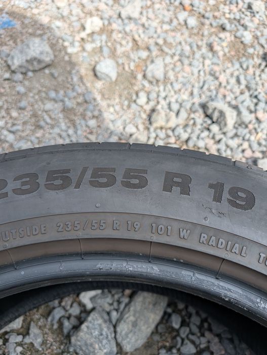 Комплект літніх шин Continental 235/55 R19 235*55 19 ContiSportContact 5