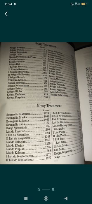 Biblia Stary i Nowy Testament.UBG. przykład Fundacji Wrota Nadziei