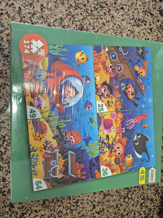 Puzzle Explora os Oceanos - Novo